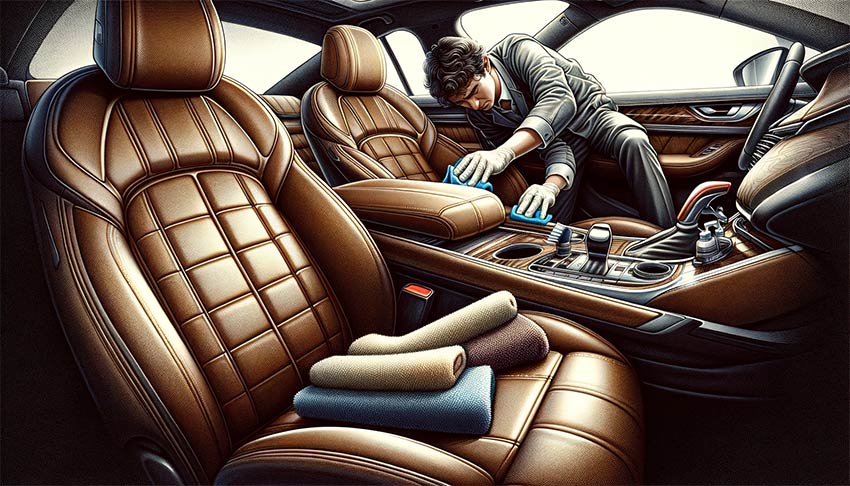 Ledersitze Pflegen und Reinigen