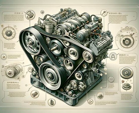 Die Steuerkette im Motor