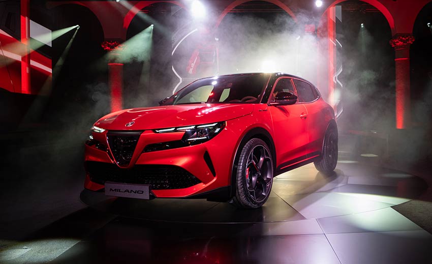 Alfa Romeo Milano Präsentation