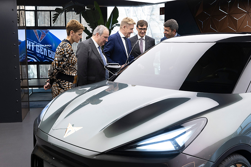 Treffen in der CASA SEAT in Barcelona